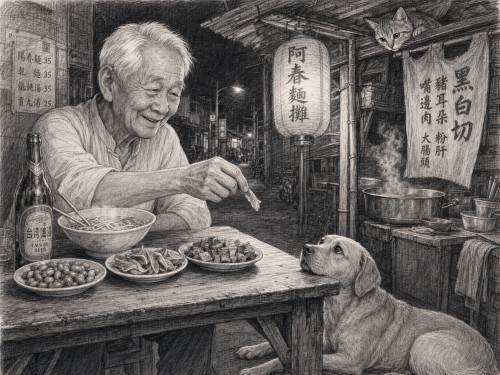 阿春麵攤黑白切